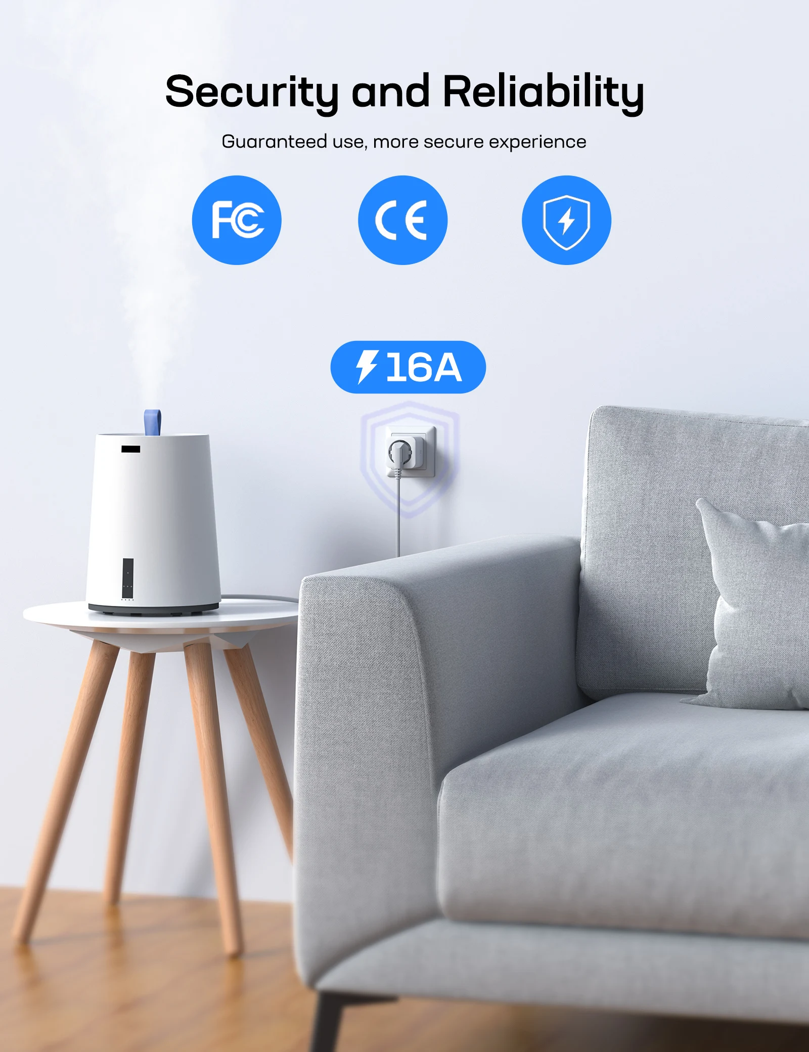 Умная мини-вилка Teckin SP21 голосовое дистанционное управление Alexa Google Home умная жизнь