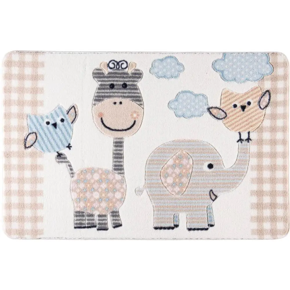 Резные детские ковры (бежевый) 133 190 см|Ковер| |