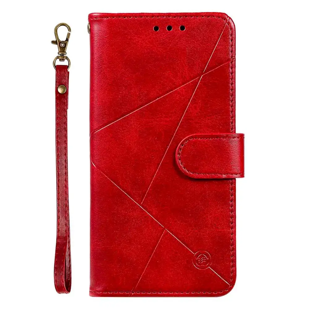 Red Чехол для Xiao mi Red mi Note 8 7 Pro 8A 8 7A K20 Pro, кожаный чехол s Xiaomi mi A3 CC9 CC9E 9lite 9 T, защитный чехол для телефона - Color: Red