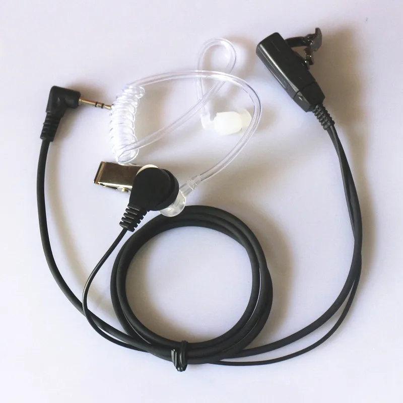 1 Контактный PTT MIC шумоподавляющий наушник гарнитура Воздушная трубка для Motorola T270
