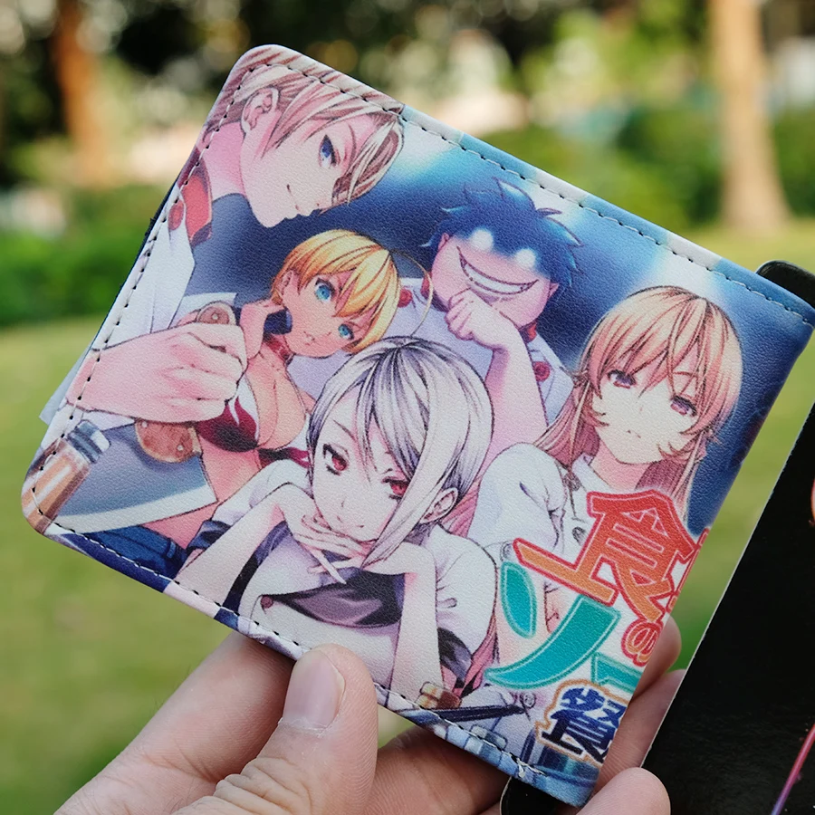 Аниме еда войны! Shokugeki no Soma Yukihira soma монета из искусственной кожи кошелек сумка