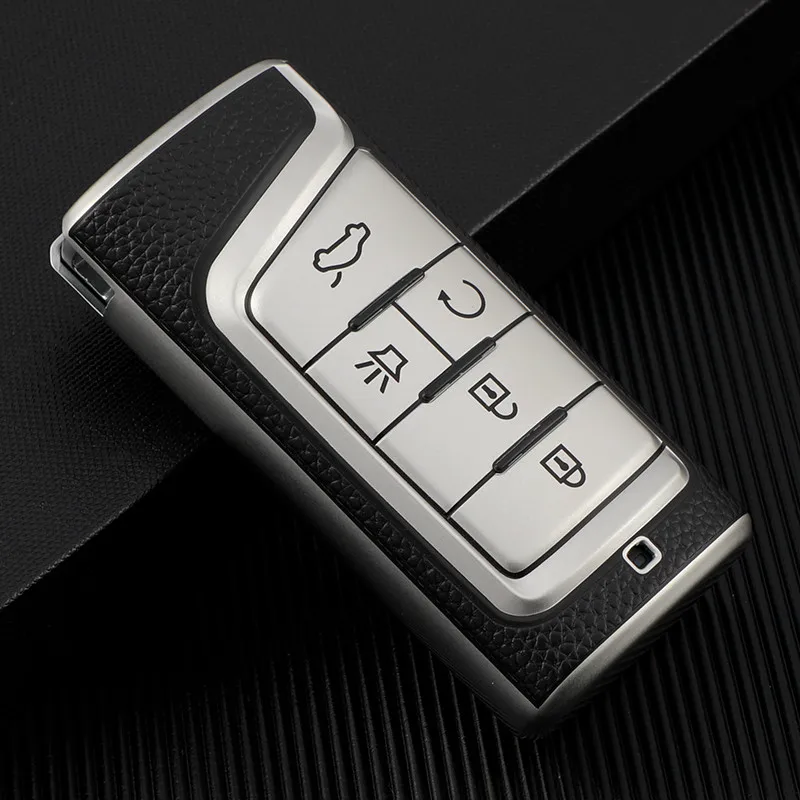 Copertura della cassa chiave a distanza dell'automobile per GAC trombettchi GS7 GS8 GM8 GS5 GA6 GM6 chiave proteggi supporto portachiavi portachiavi accessori auto-Styling