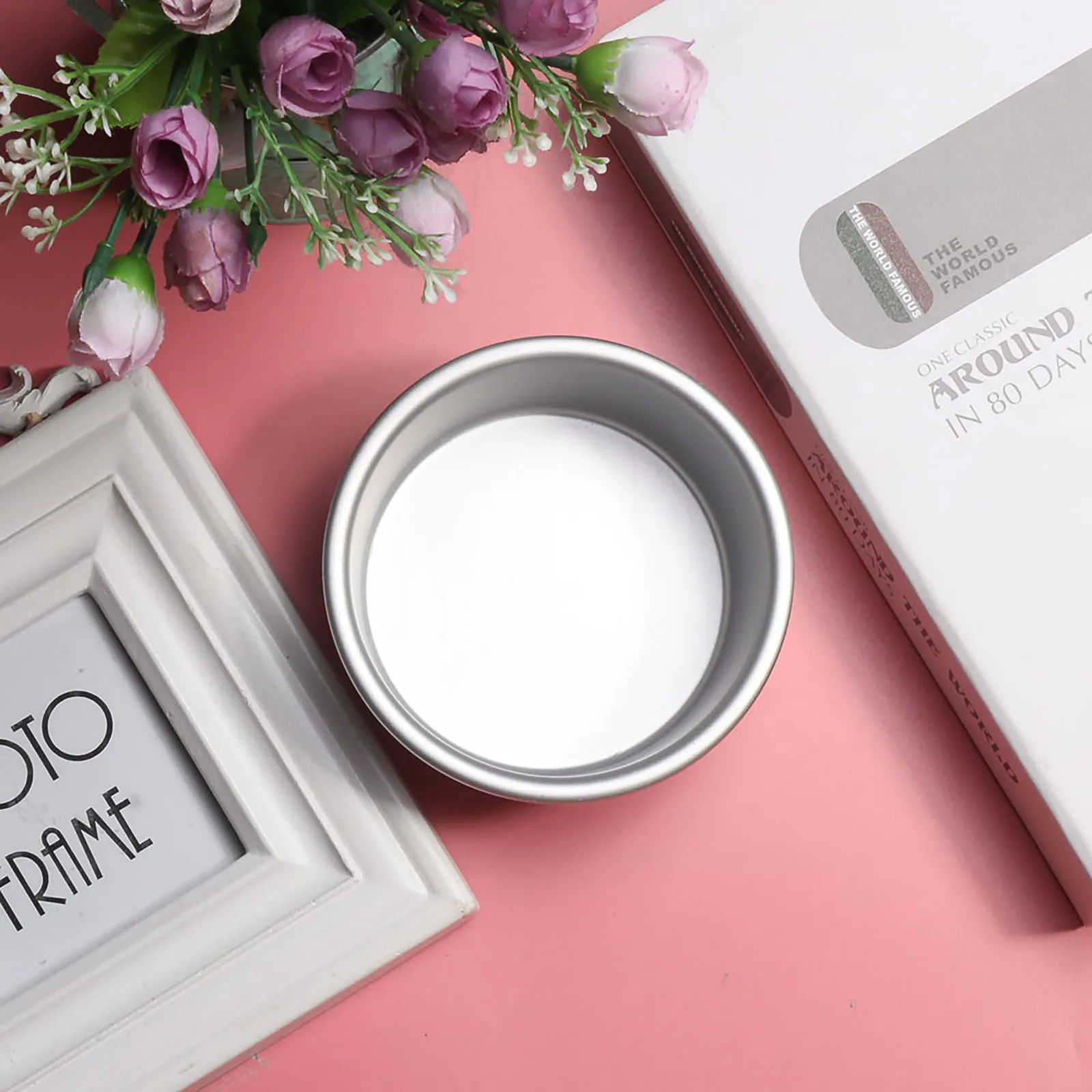 4/6/8 дюймов Круглая форма для выпечки торта Оловянная кастрюля формы лоток