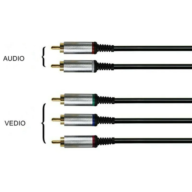 6 футов Аудио Видео AV кабель для RCA удлинитель композитный передачи Данных
