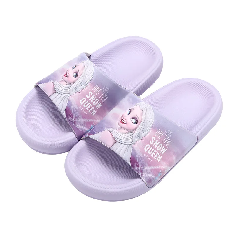 

Disney Frozen Princess Children's Sandals and Slippers Aisha Girls Home Soft Bottom Non-slip Slippers Floor Slippers