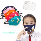 1 шт. маскарильяс Детские маски PM2.5 дышащая Милая маска для рта для лица Детские противопыльные маскарадные маски для лица с фильтрами респиратор