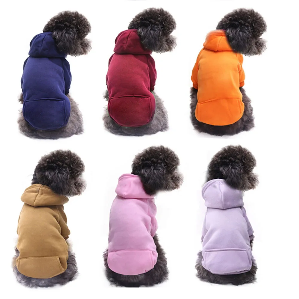 

Fashion Pet Dog Hoodie Coat Winter Dog Clothes for Small Dogs Chihuahua Yorkies Sweatshirt Puppy Cat Costume mascotas Clothing