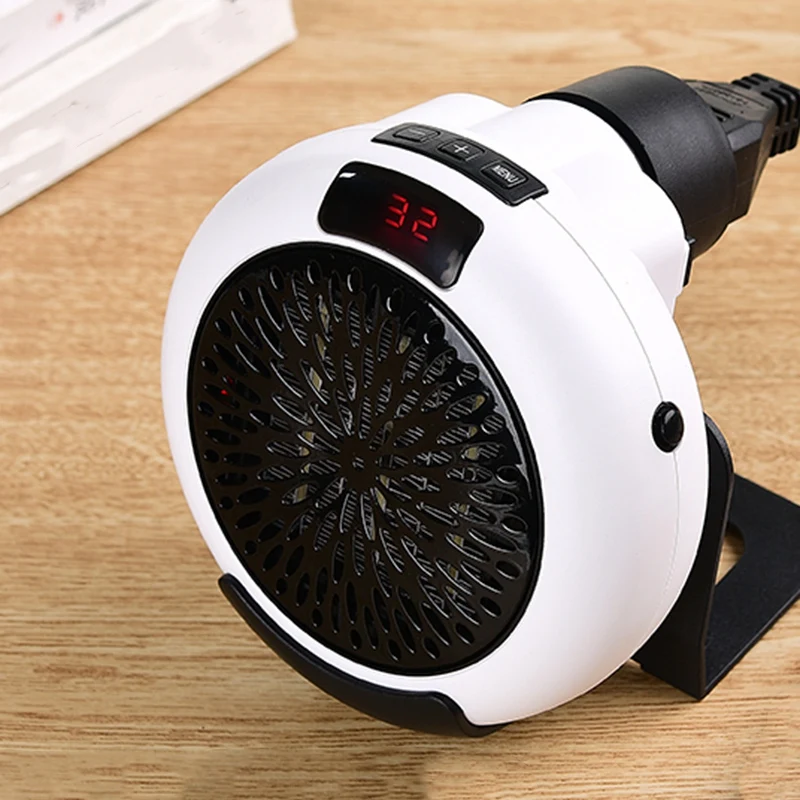 Electric Heater Mini Fan Desktop Household Wall Handy Office Stove Radiator Warmer Machine for Winter Led Screen | Бытовая техника