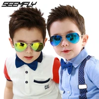 seemfly retro kids sunglasses uv400 brand designer 2020 children sun glasses luxury shades baby boys girls eyewear gafas de sol