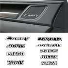 10 шт., автомобильные наклейки с эмблемой для Toyota corolla chr prado camry rav4 yaris auris prius avensis