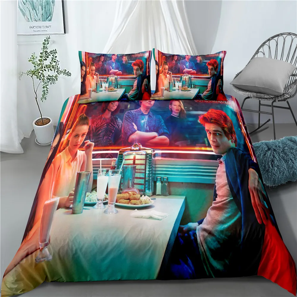 Пододеяльник из трех предметов для мальчиков в киностиле 1 Наволочка 2 предмета