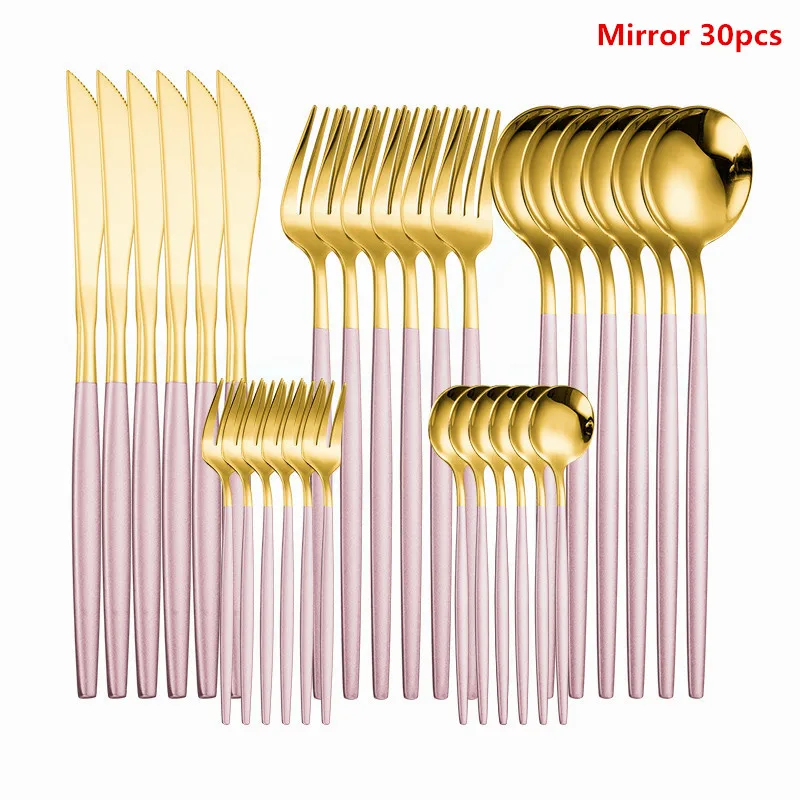 Набор столовых приборов из нержавеющей стали 18/10 шт. 30 | Дом и сад