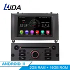 LJDA Android 11 автомобильный DVD-плеер для PEUGEOT 407 2004 2005-2006 1DIN автомобильное радио GPS навигация DSP WIFI стерео Видео CANBUS