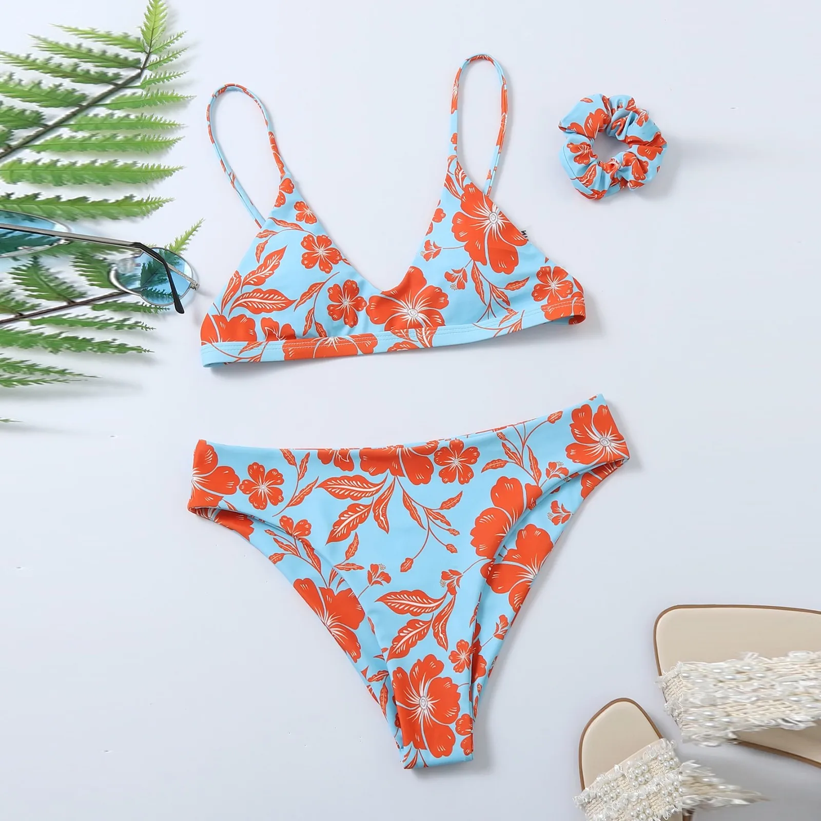 Бразильские бикини бюстгальтер и трусики комплект нижнего белья сексуальные