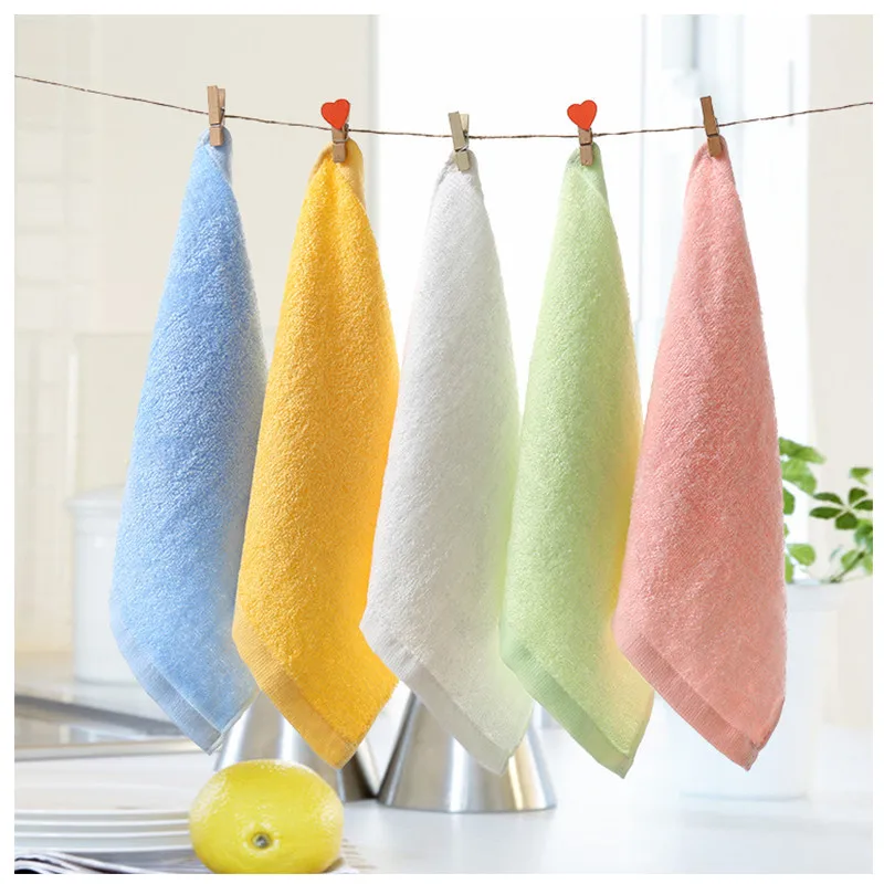 Оптовая продажа детское полотенце из бамбукового волокна 25х25см детский