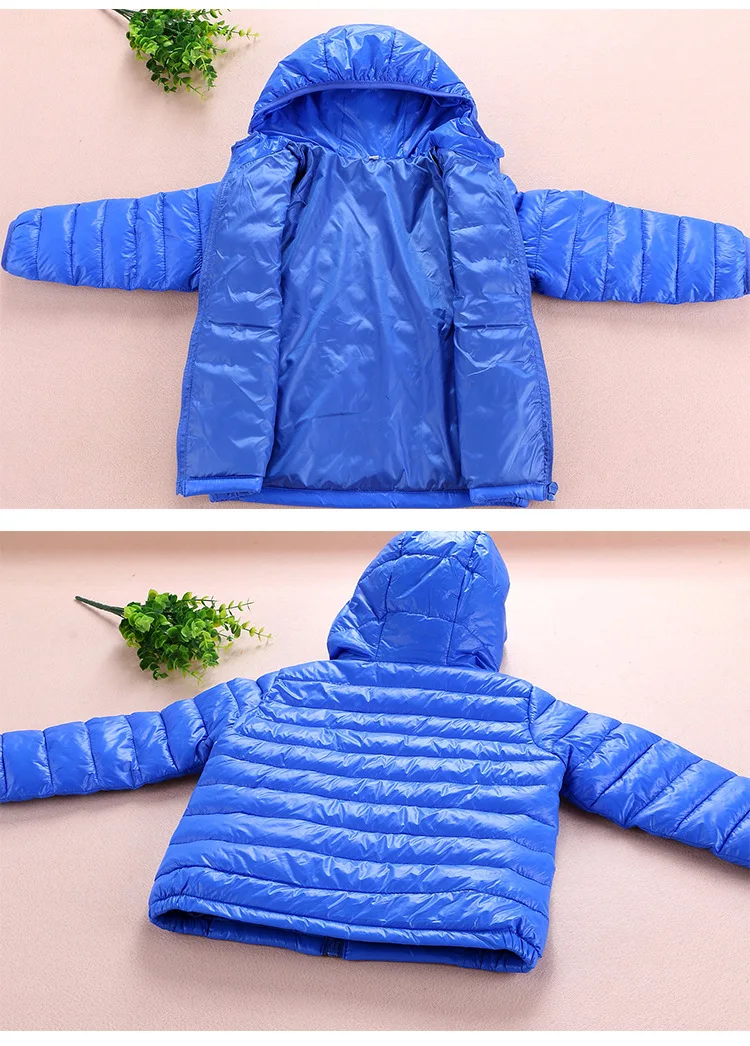 Новое Детское пальто зимняя куртка для маленьких девочек Теплые мальчиков