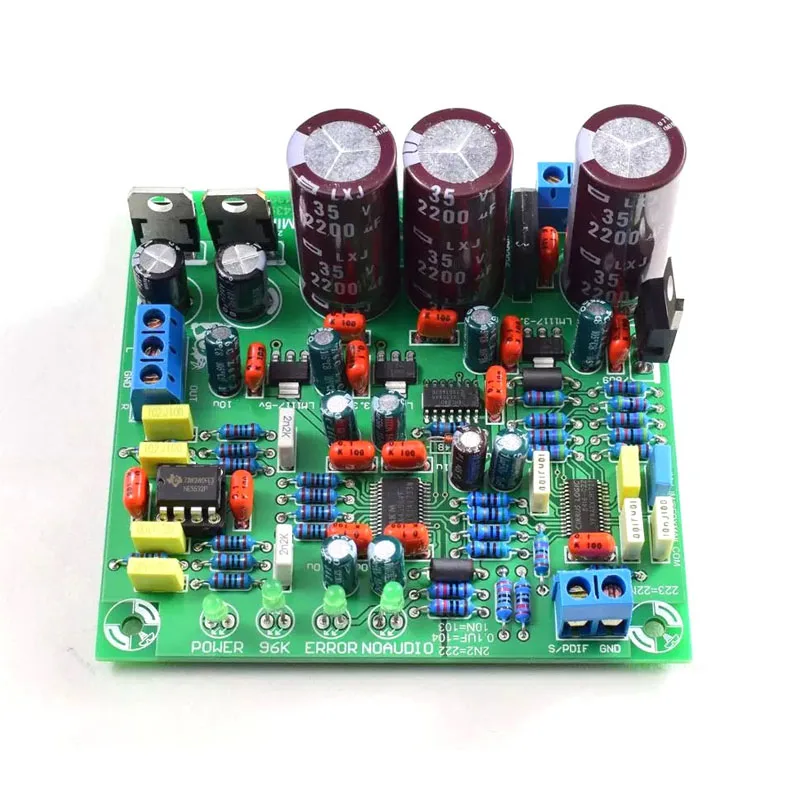 Комплект усилителей CS8416 + AK4396 NE5532 2496 DAC 24 бит 192K | Электроника