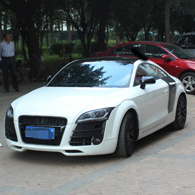 Черный Передний Бампер решетка для Audi TT TTRS Стиль черная рама 2008 ~ 2014|bumper grille|front bumper