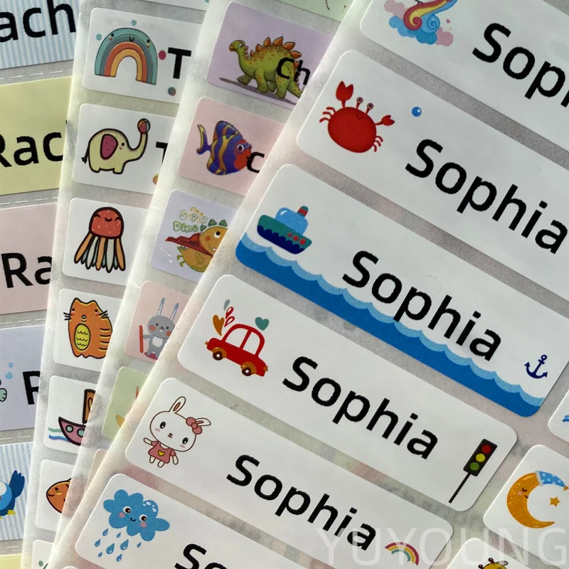 80 шт. Большие размеры название Стикеры по индивидуальному заказу s