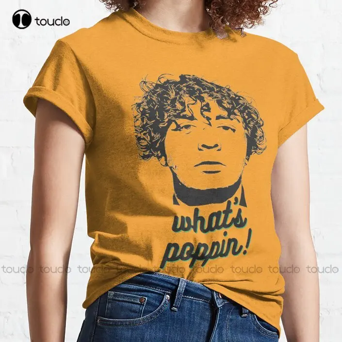 

New Jack Harlow What'S Poppin! Classic T-Shirt Cotton Tee Shirt S-5Xl Unisex family shirts