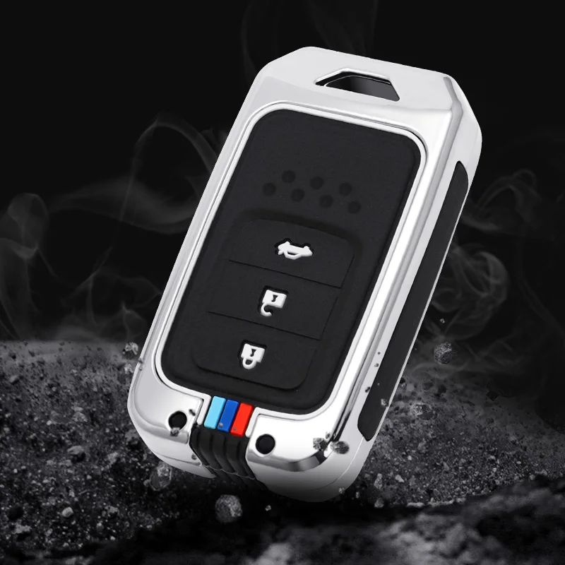 

Zinc alloy key shell is suitable for Honda 2016 2017 CRV Pilot Accord Civic Fit's stylish car remote control key shell metal