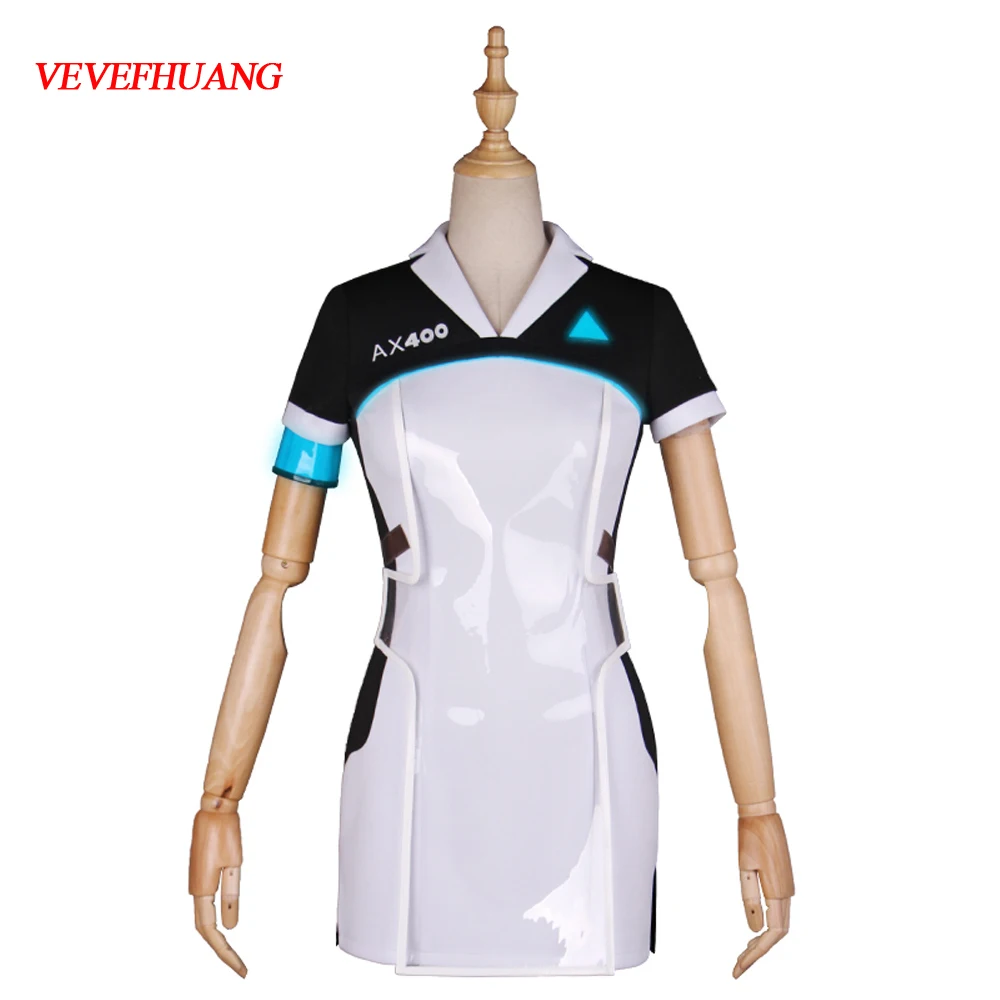 Костюм для косплея VEVEFUANG из игры Детройт: стать человеком Кара костюм агента AX400