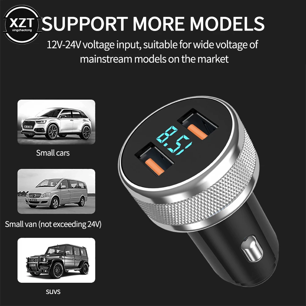 Автомобильное зарядное устройство USB для iphone 12 11 36 Вт быстрая зарядка 3 0 Xiaomi Auto Type C