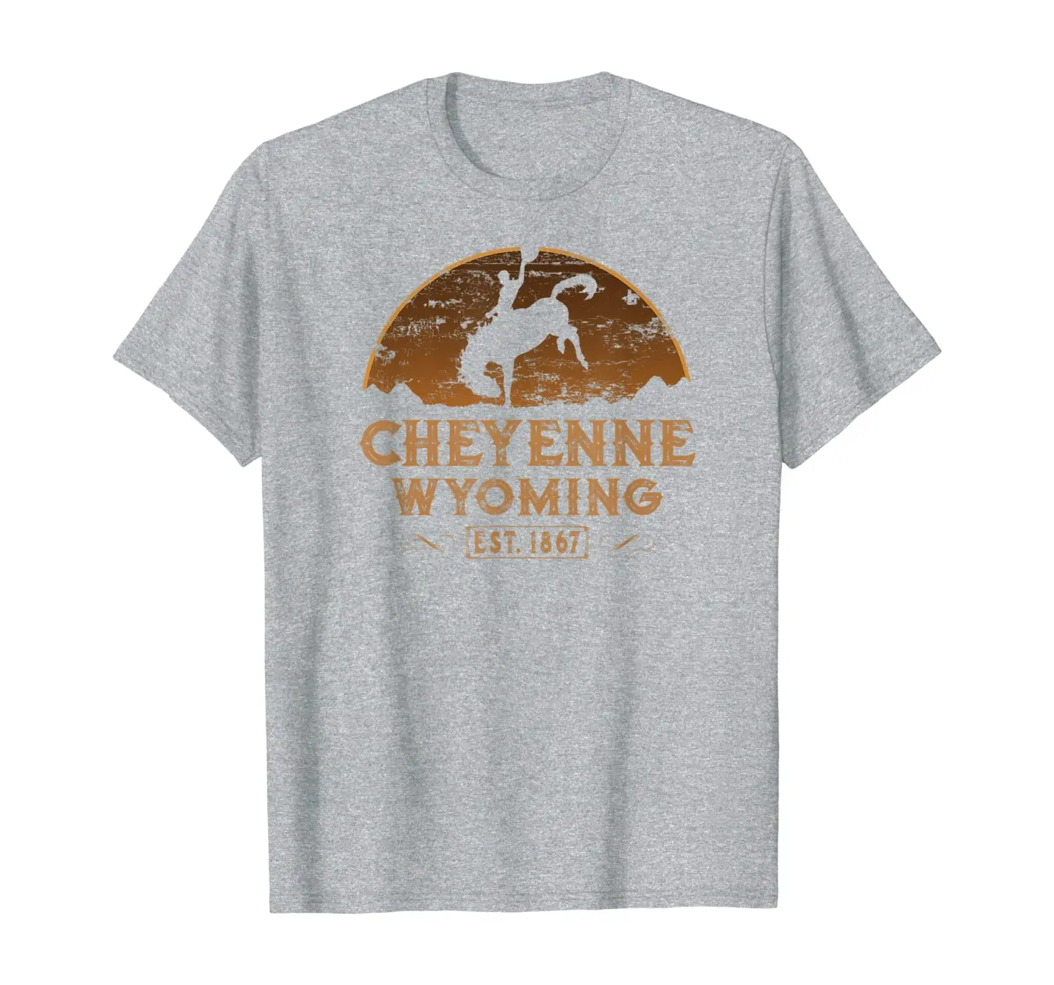 

Cheyenne Wyoming WY Wild West Cowboy T-Shirt