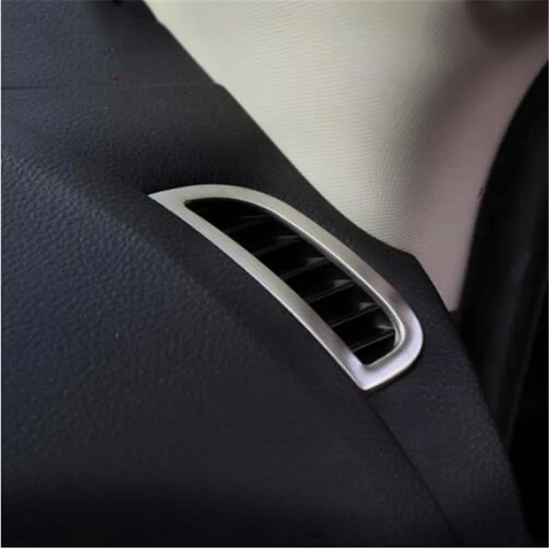 2 шт./компл. интерьерный чехол из нержавеющей стали с отделкой вентиляционного