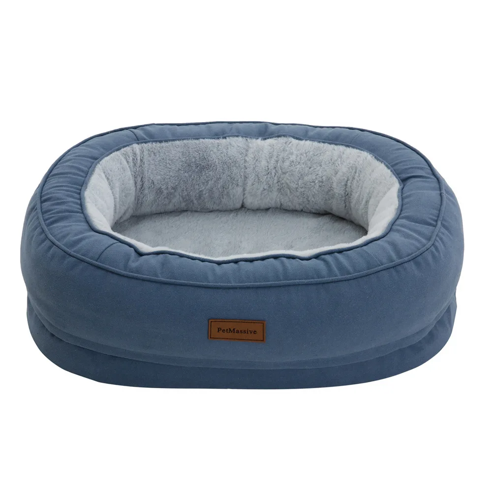 

Large Pet Cat Dog Bed Mat Anti Slip Cushion Botton Warm Winter Puppy Rectangle Shape Long Plush Pet Mat Supplies Small Large Dog