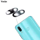 2 шт. Новый Ymitn Корпус задняя камера стеклянная линза с клеем для Huawei Nova 3