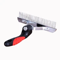 large dog hair brush long short hair slicer cleaning grooming tool comb pet comb extra rake supplies accessories pet glove