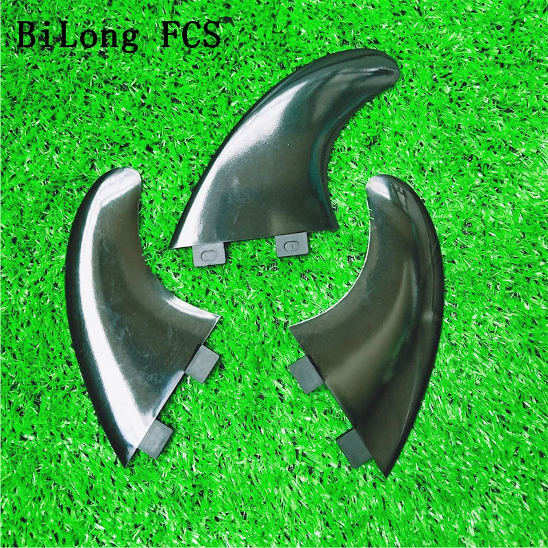 BiLong FCS Performer surfboard fins Tri fin Nylon+fiberglass black surf Four sizes surfing | Спорт и развлечения