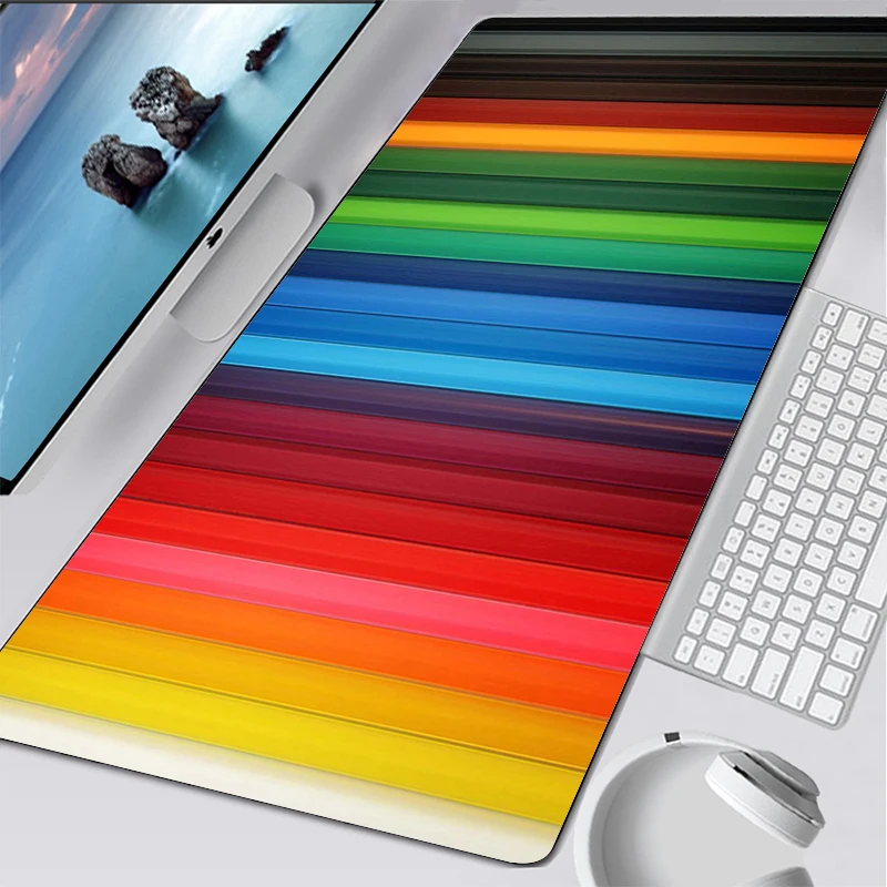 Игровой Настольный ПК игровые аксессуары коврик для мыши в стиле аниме игровой