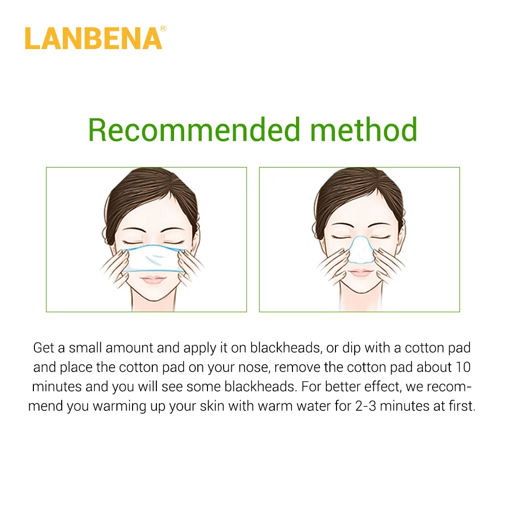 Сыворотка LANBENA для удаления черных точек уход за кожей сужение пор лечение акне