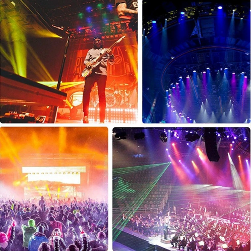 88 светодиодный RGB мерцающий светильник стробоскоп звук голоса активный