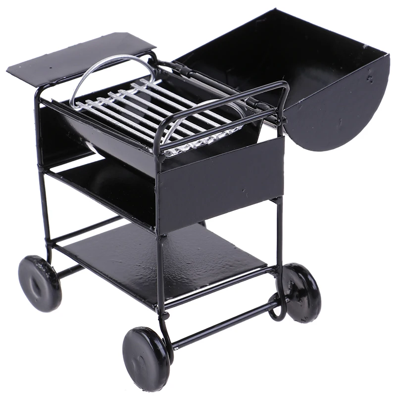 Набор мини машинок для барбекю 1:12 аксессуары кукольного домика деликатные