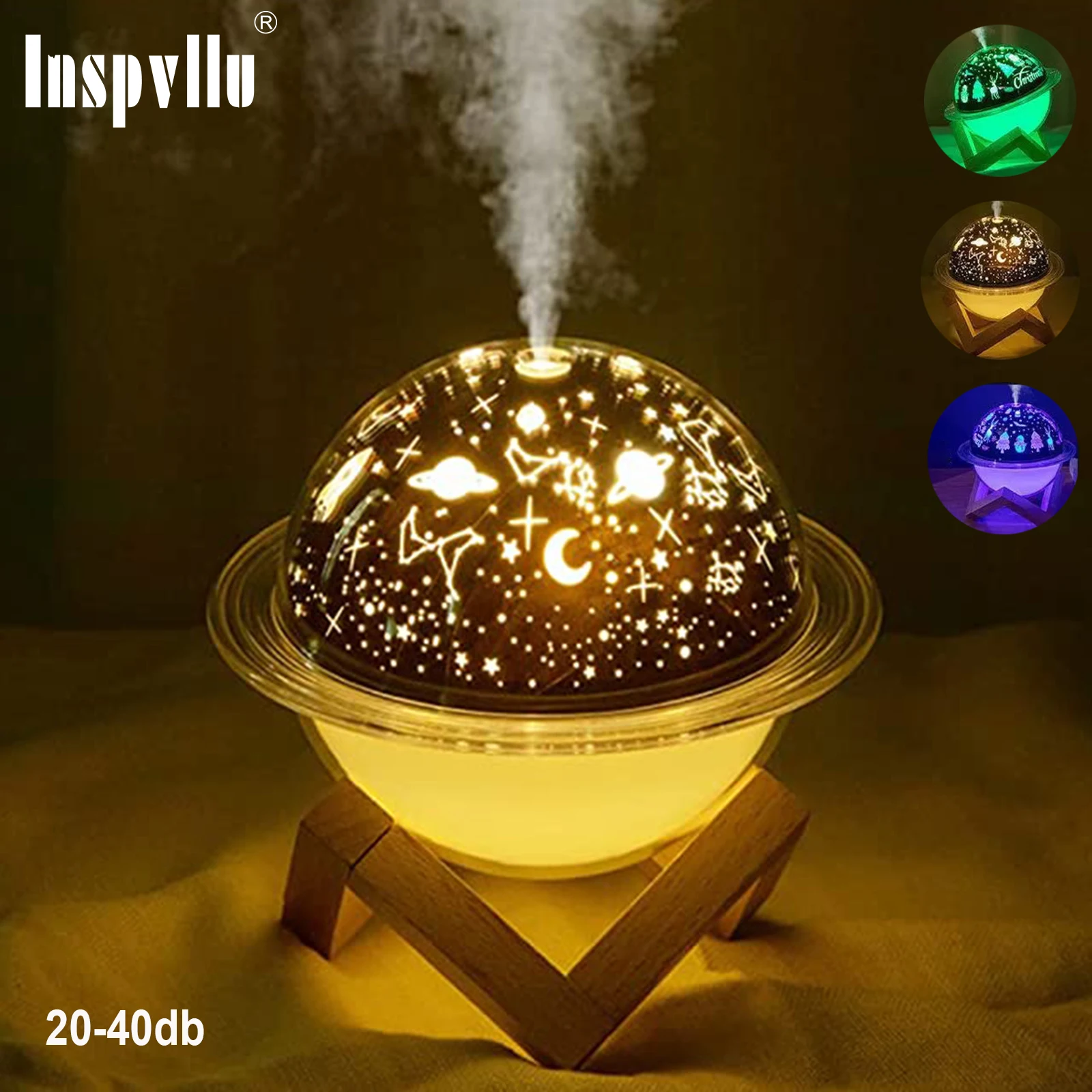 Diffuser 2 Mist Modes Waterless Auto-off Aromatherapy Diffus