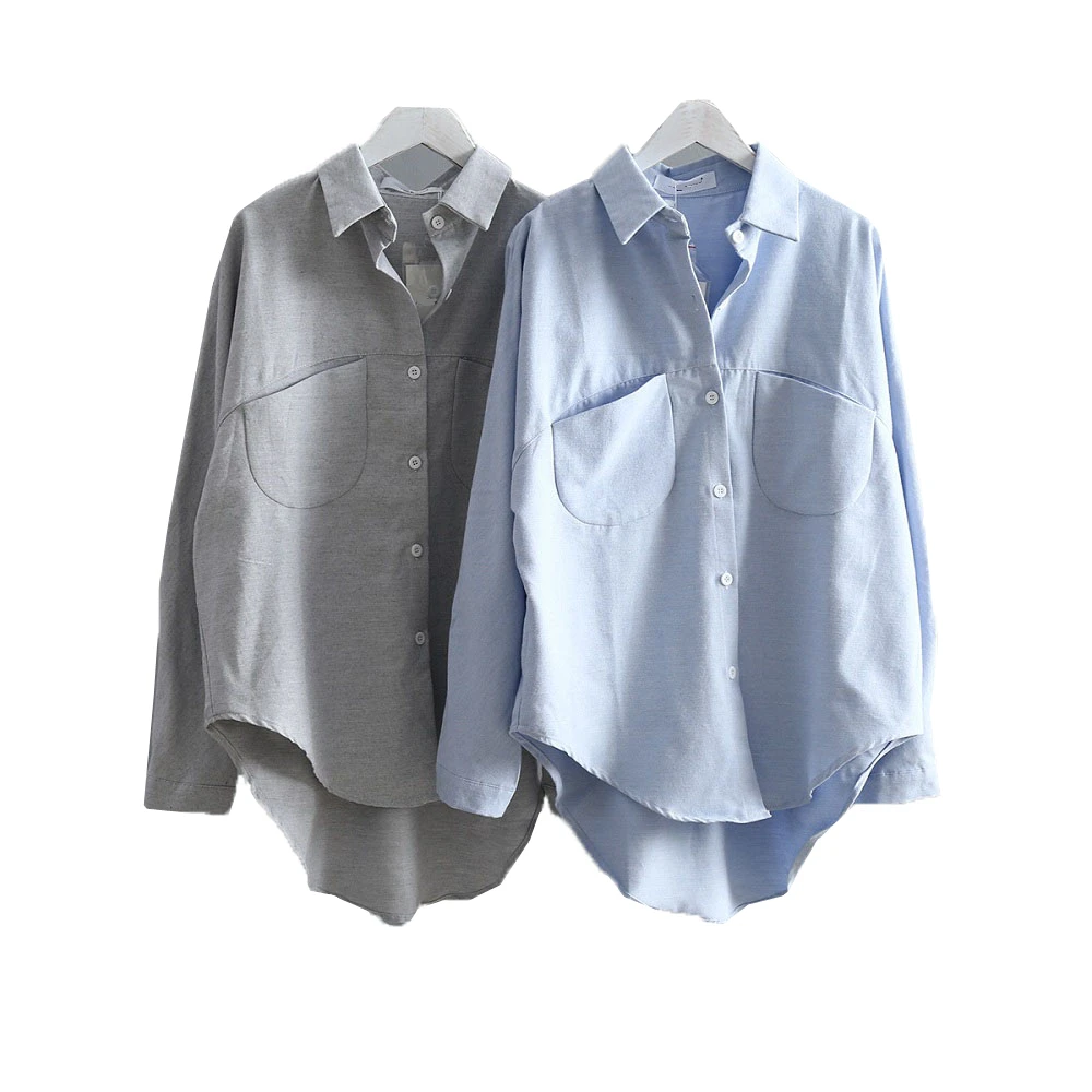 

Ladies Vintage Women Blouse Shirt Spring Autumn Korean Casual Long Sleeve Shirt Women Tops Blouses Female Blusas Roupa Feminina