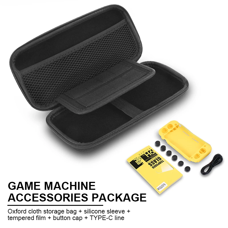 Новый набор аксессуаров для nintendo Switch Lite сумка хранения протектор экрана 5 в 1