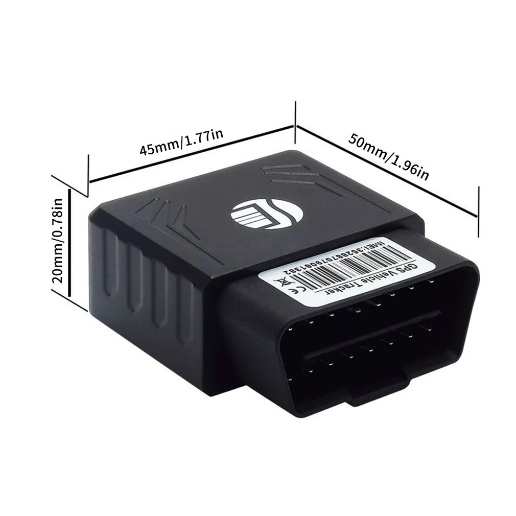 Tk306 micro OBD II бортовой GPS-трекер GSM GPRS устройство отслеживания и позиционирования