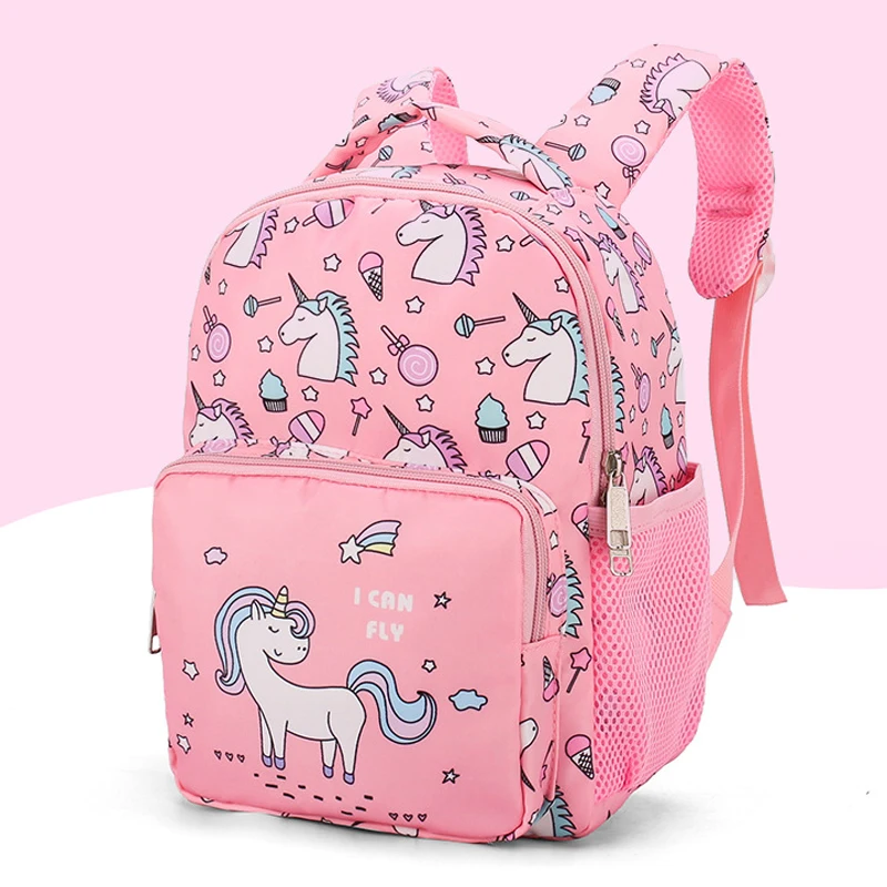 School Bag Backpack Kids Children Student Bags 3~12 Years Old Primary School Boys Girls Book Bag Cartoon