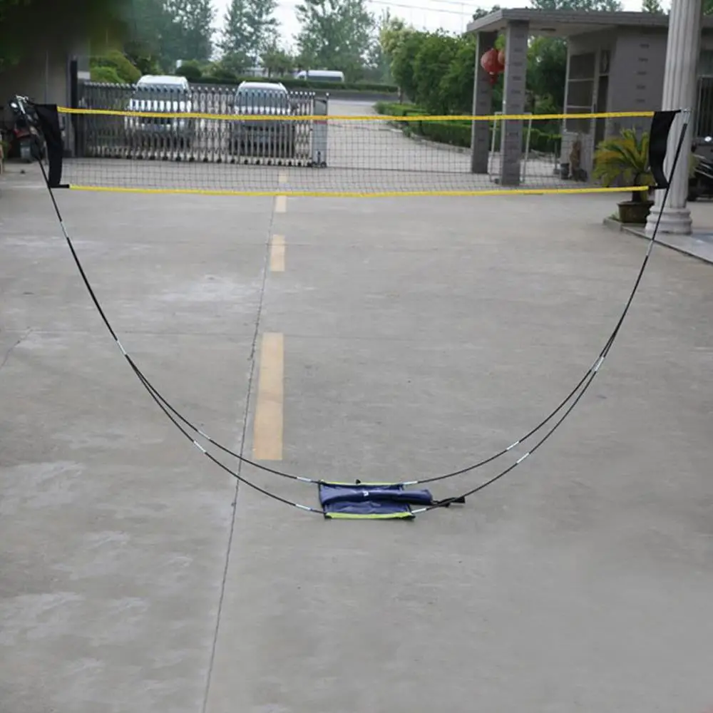 

Training Net Badminton Training Net Standard Braided Nylon 2.9M Children Training Net Sport Durable Competition Dark Red