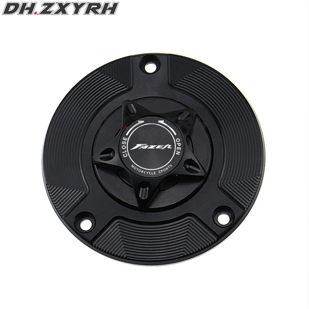 Алюминиевые бесключевые аксессуары для мотоциклов с ЧПУ крышка бензобака