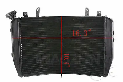 Черный Сменный радиатор для мотоцикла Охлаждающий YAMAHA YZF R1 YZF-R1 2007-2008 |