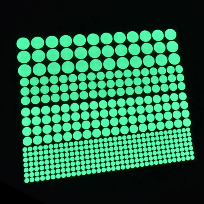 TTLIFE 407 шт. стены Стикеры s Настенный декор светится в темноте звезда наклейка для