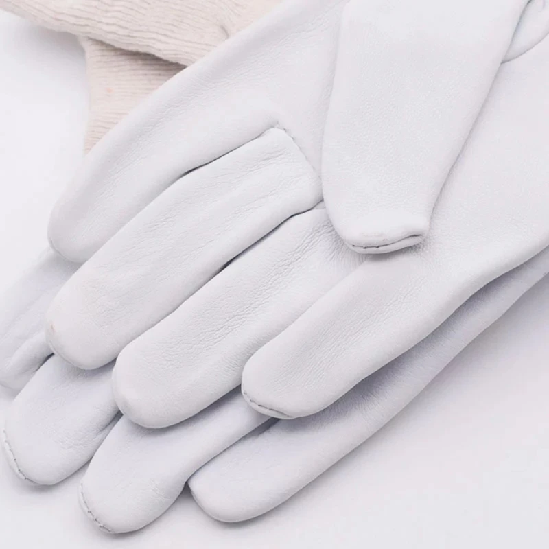 

Bee Gloves Sheepskin Anti Bite Protective Glove Apicultura Beekeeper Tool L5YE