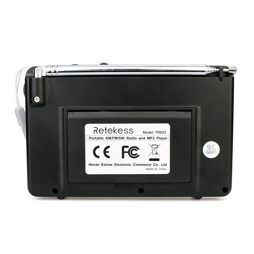 Фото ТРАНЗИСТОР TR603 AM с FM-радио и поддержкой TF-карты Электроника ТРАНЗИСТОР TR603 AM с FM-радио и поддержкой TF-карты Электроника