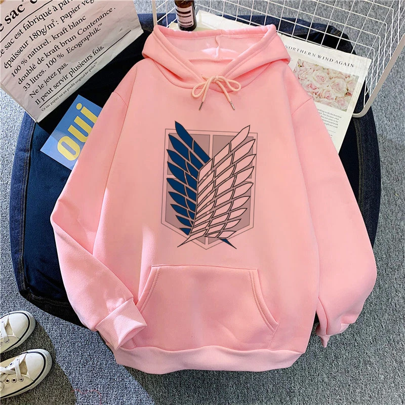 

Oversized Hoodie Sweatshirt Women Cartoon Attack On Titan Levi Eye Anime Shingeki No Kyojin Pullovers Autumn Winter Sudaderas