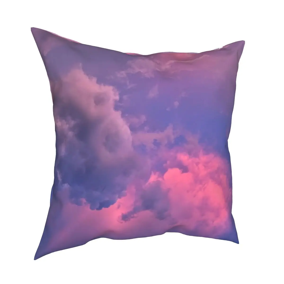 

Colorful fire cloud pillow sunset magic nature scene creative linen pillow sofa decorative pillow cover